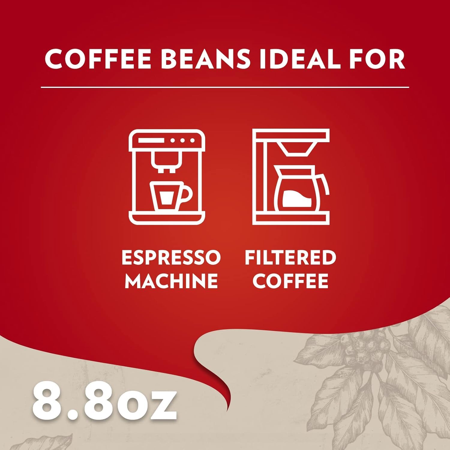 Lavazza Qualità Rossa Arabica Robusta blend delivers chocolate aroma.