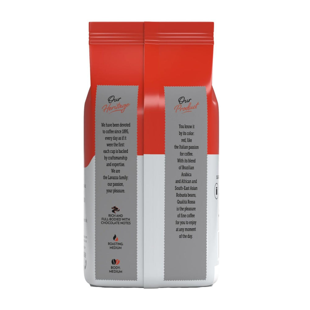 Lavazza Qualità Rossa works well in manual or automatic espresso machines.