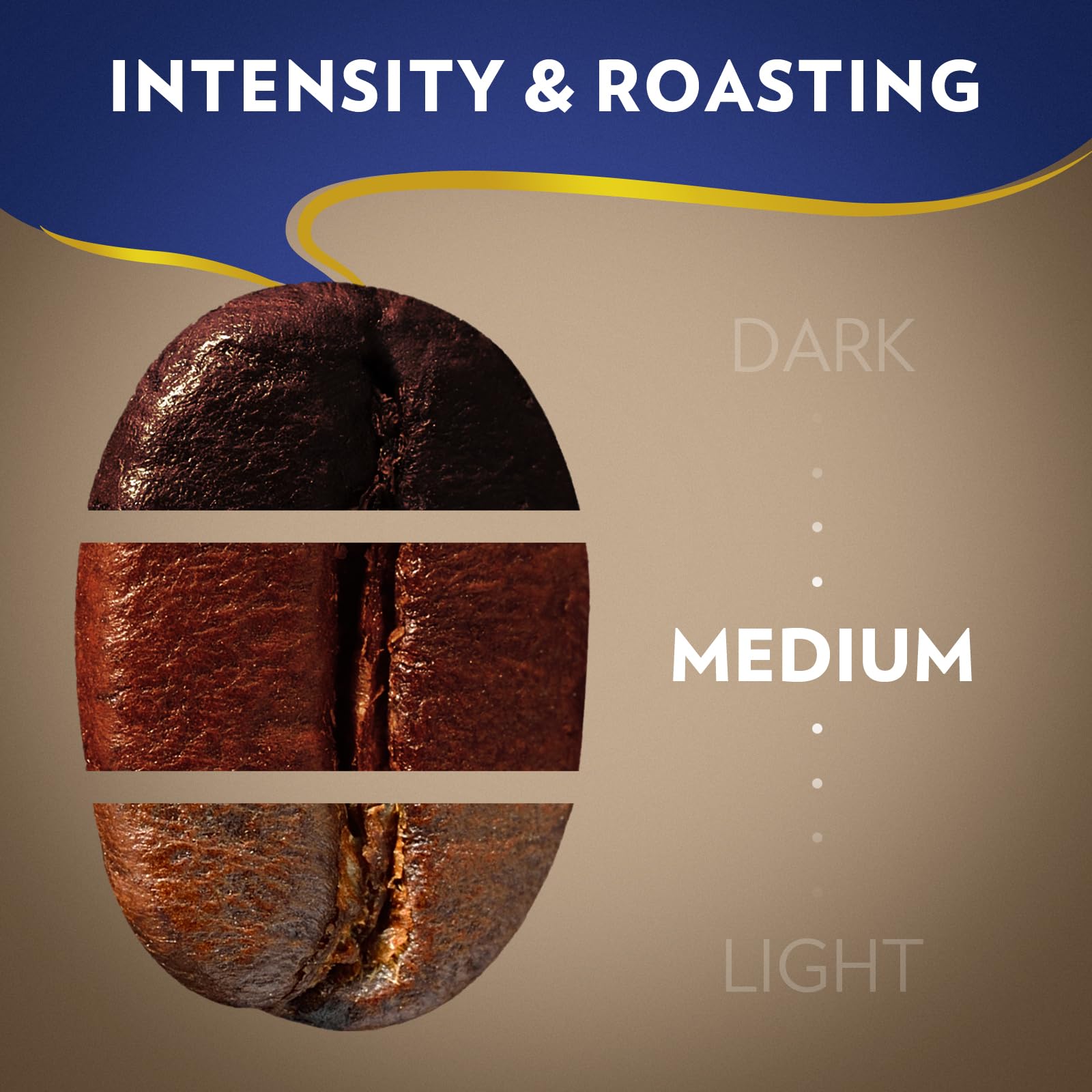 Lavazza Super Crema beans close-up highlighting aromatic medium roast