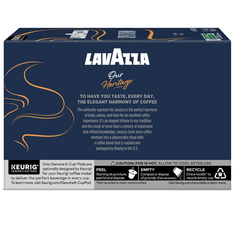 Crema layer visible in a Lavazza Super Crema espresso cup