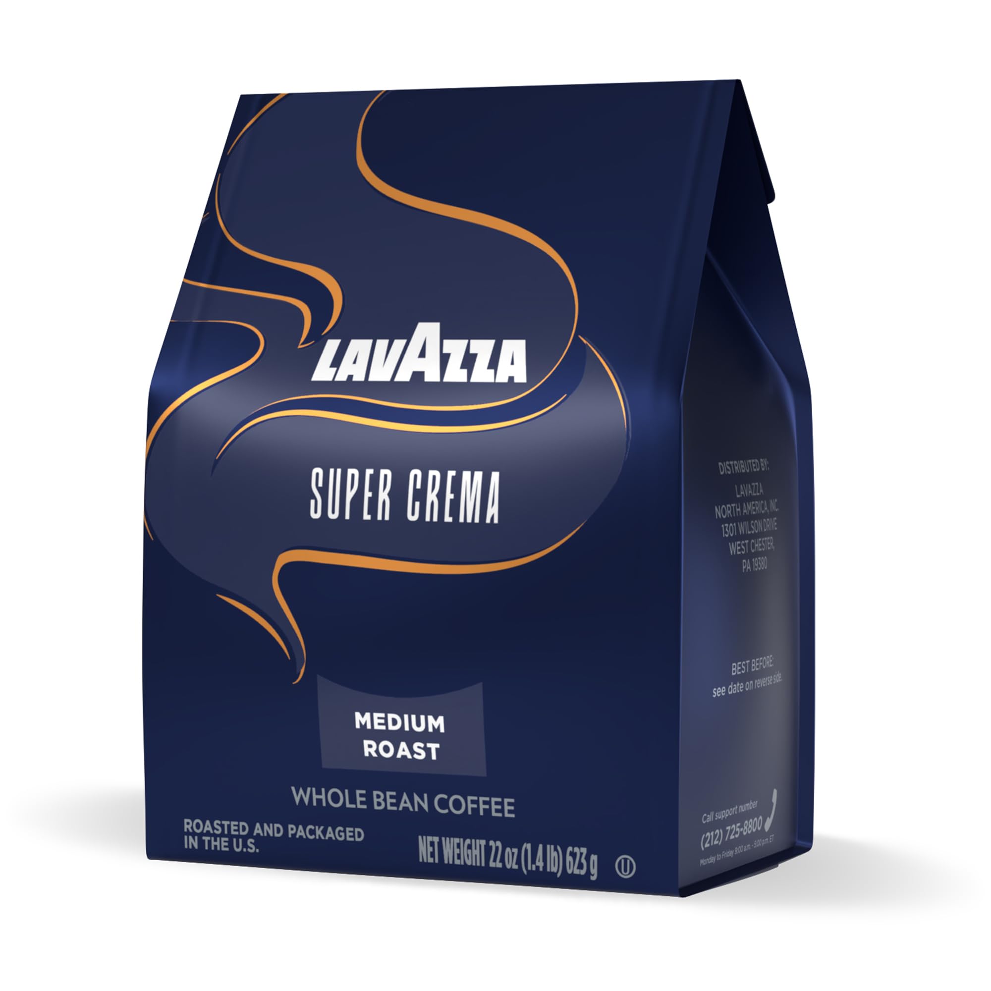 Lavazza Super Crema cup of espresso with rich crema