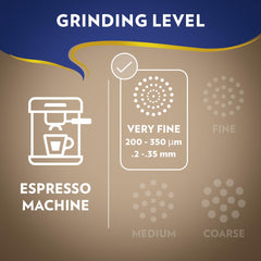 Espresso shot poured from Lavazza Super Crema