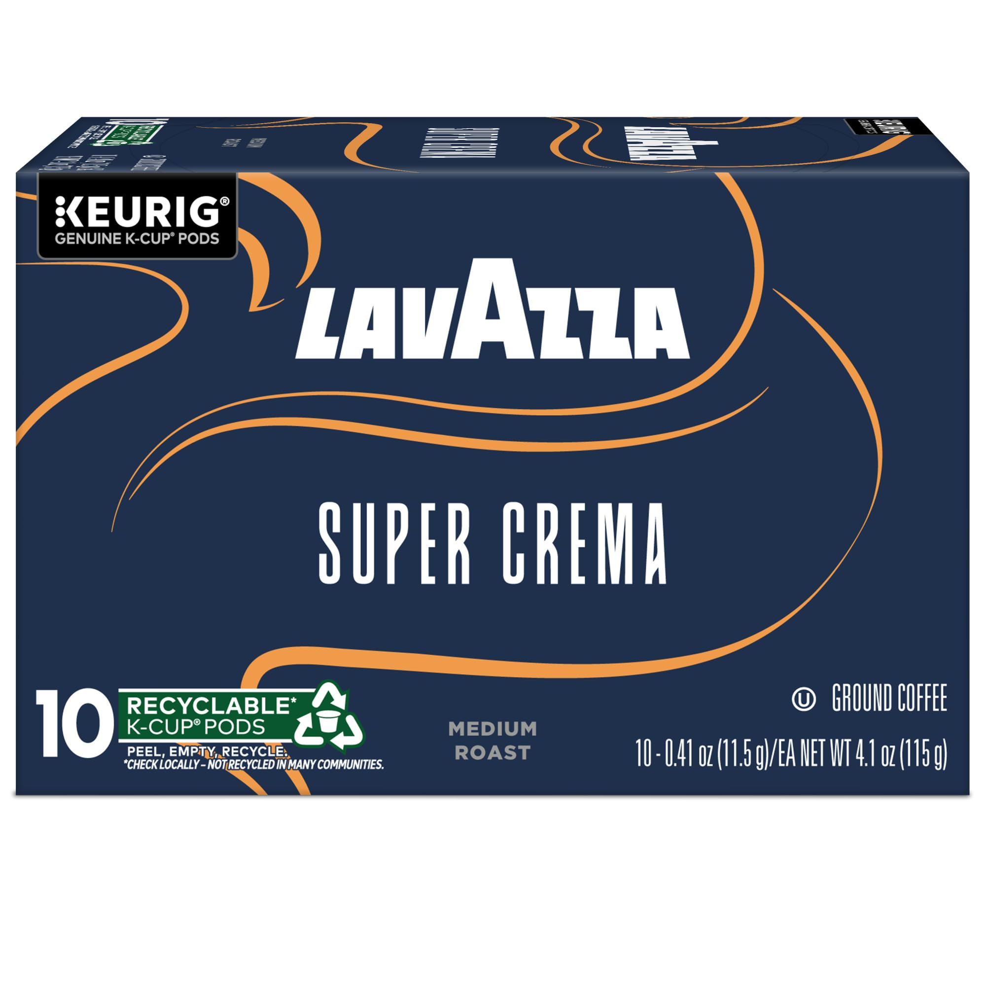 Close-up of hazelnut notes in Lavazza Super Crema espresso
