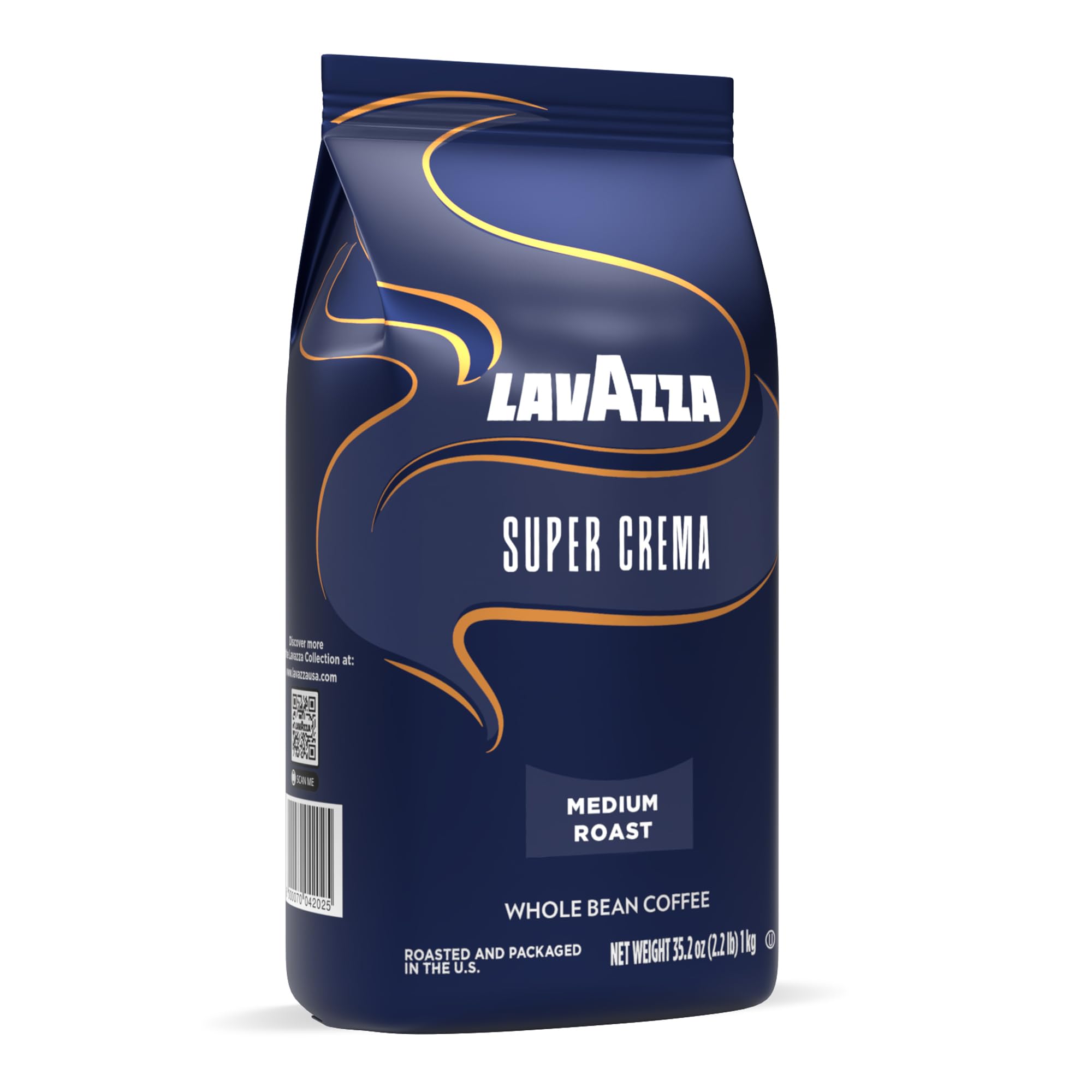 Lavazza Super Crema heritage banner celebrating coffee expertise