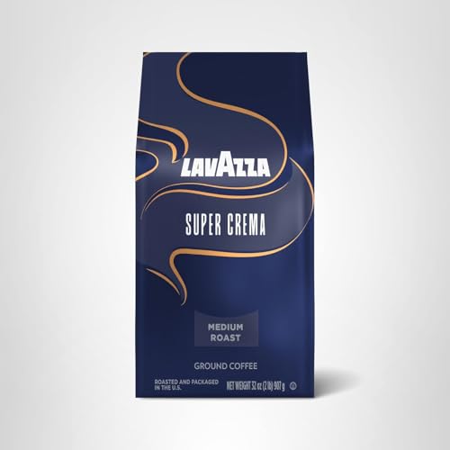 Lavazza Super Crema origin map underscores global sourcing from multiple countries.