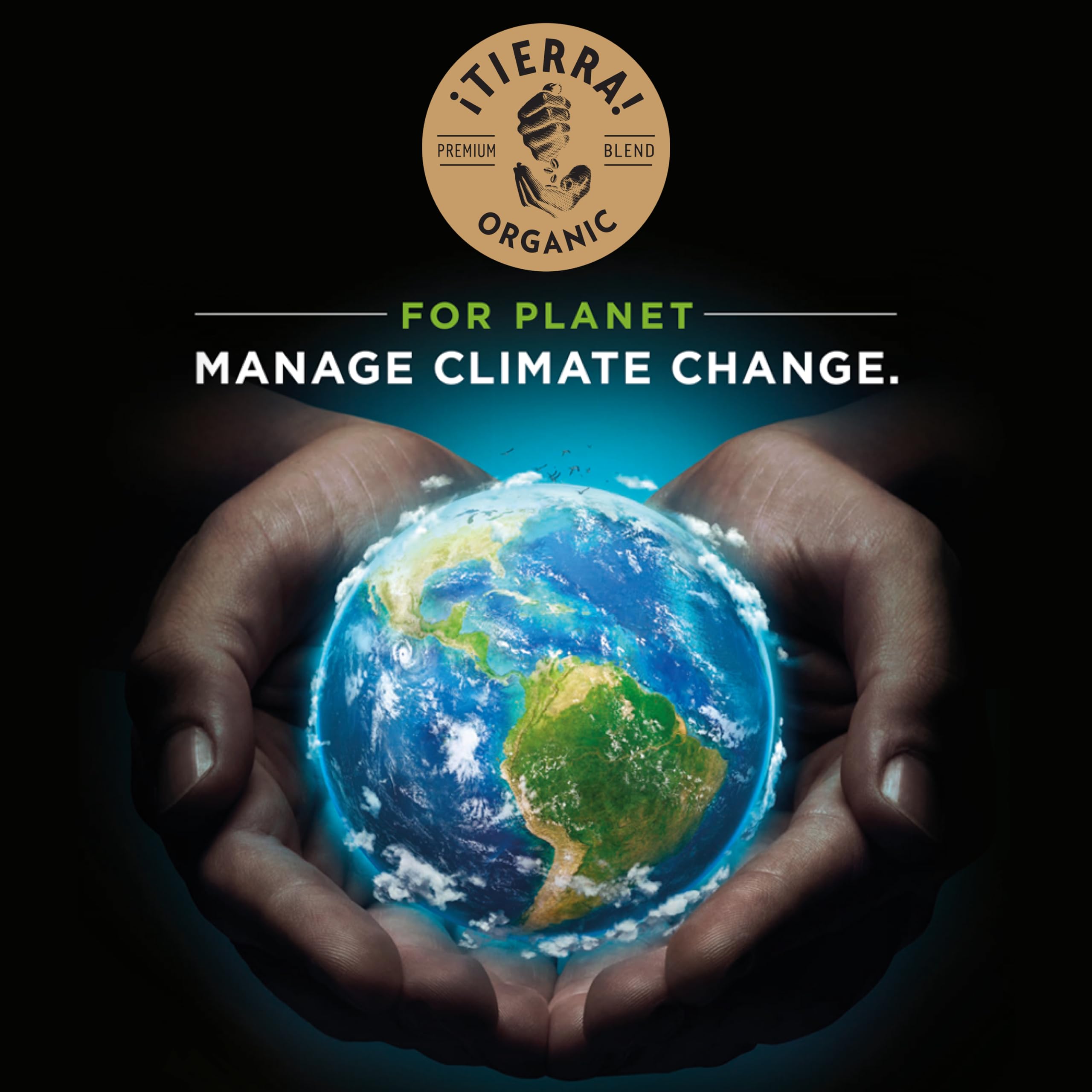 Lavazza Tierra for Planet Rainforest Alliance logo on packaging