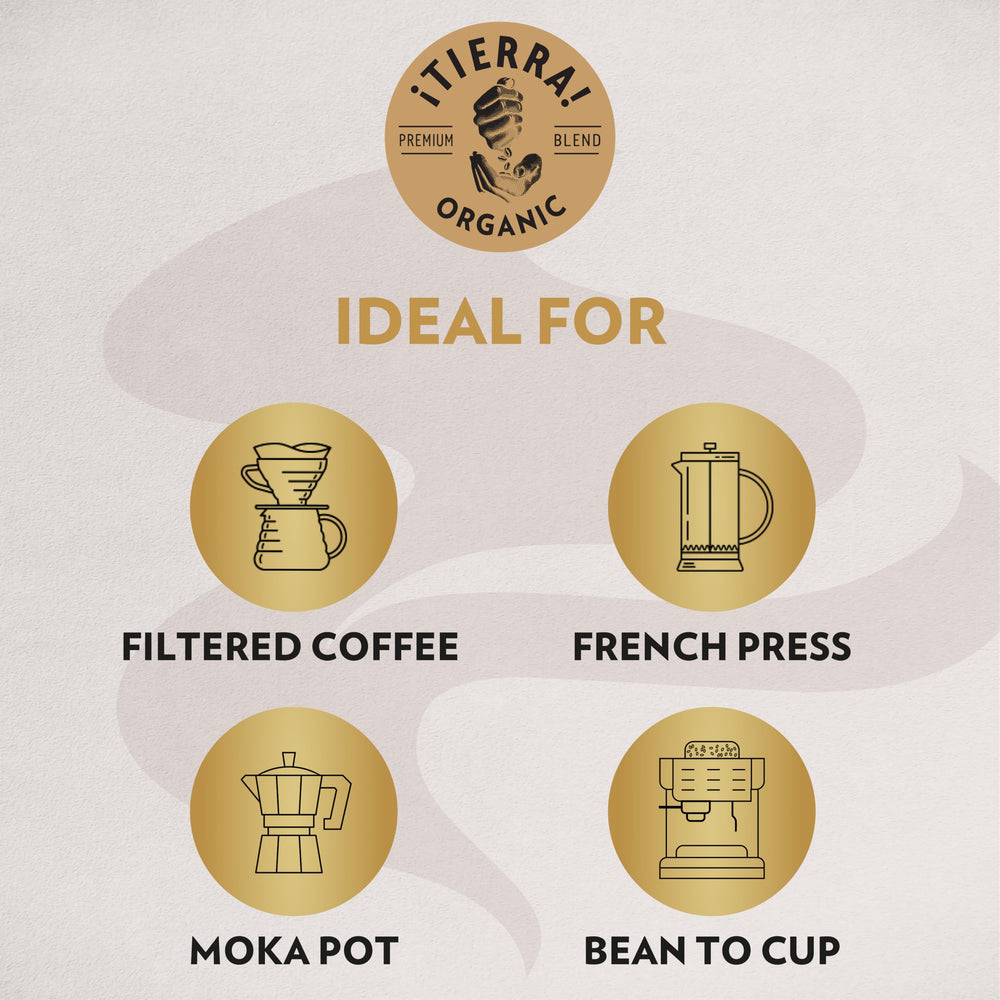 Lavazza Tierra! Organic for Planet story of sustainable sourcing and ethical farming.