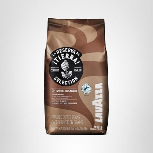 Lavazza Tierra premium coffee experience, inviting and versatile.