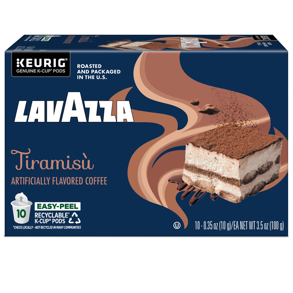 Lavazza Tiramisù light-medium roast offers approachable flavor.