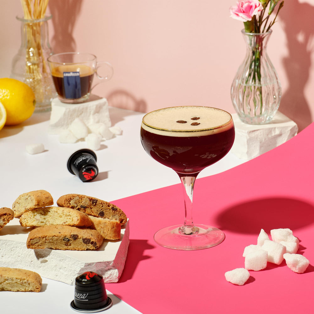 Lavazza variety-pack packaging featuring six 10-pod blends for versatile brewing.