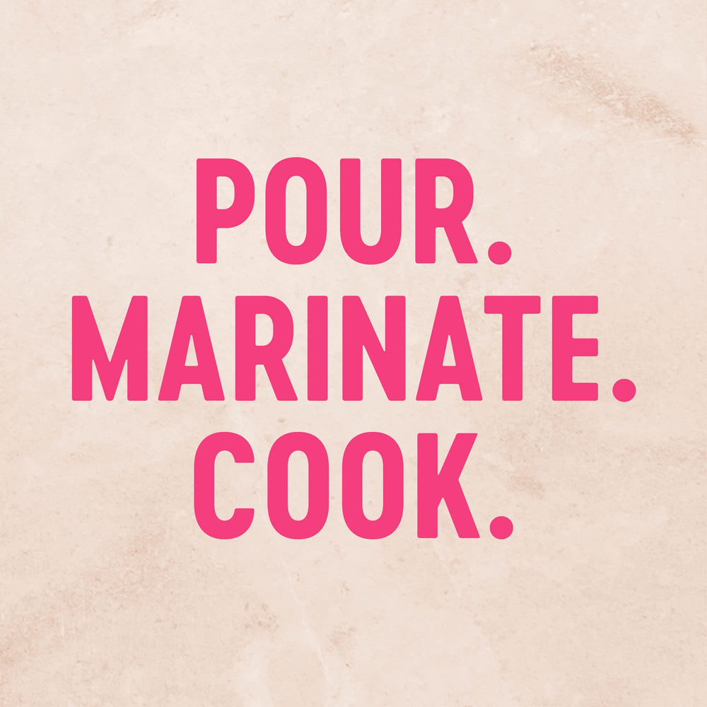 Sheet pan chicken ready-to-cook with Lawry's Jerk Marinade.