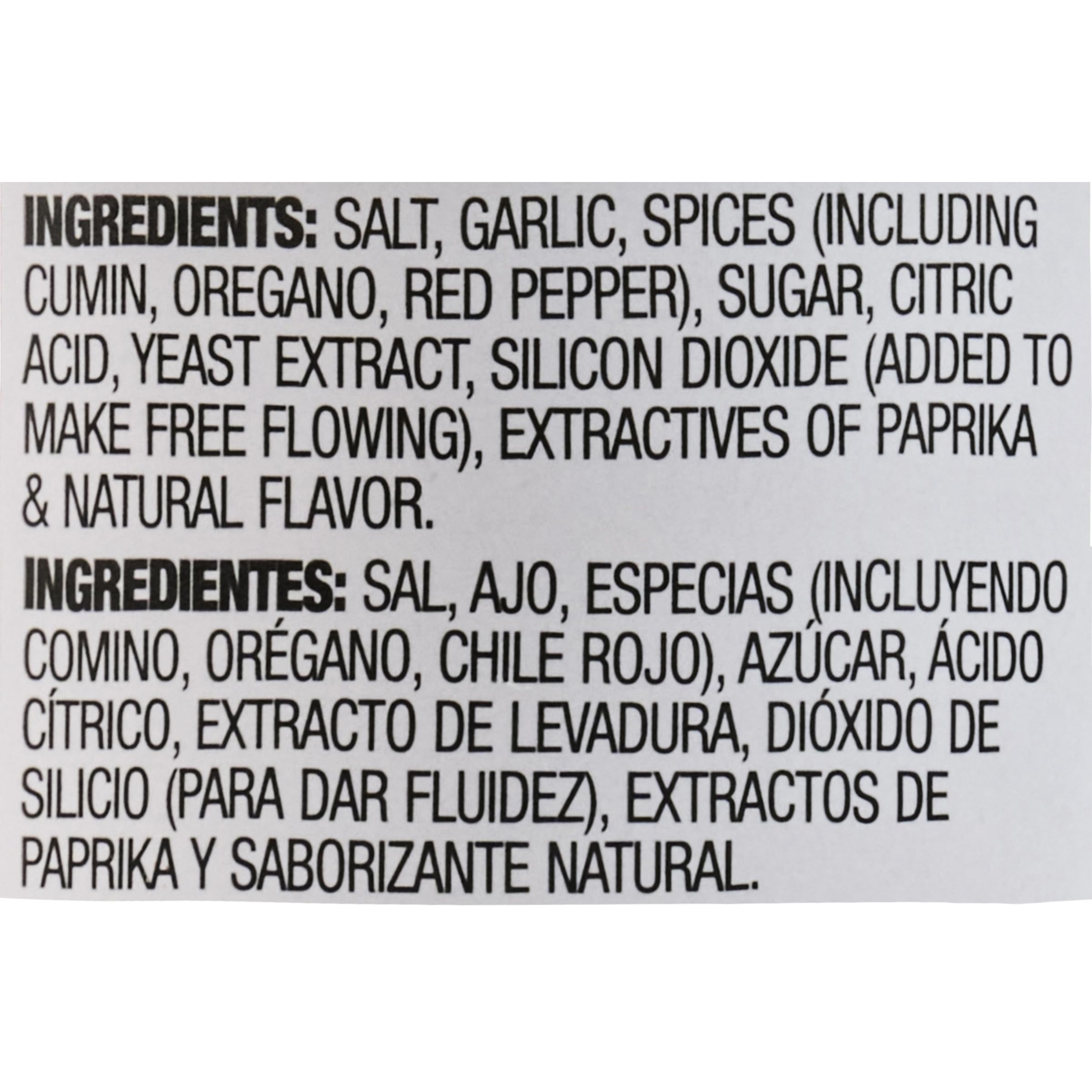 Lawry’s Casero Carne Asada Seasoning shaker demonstrates easy, even coverage on meats.