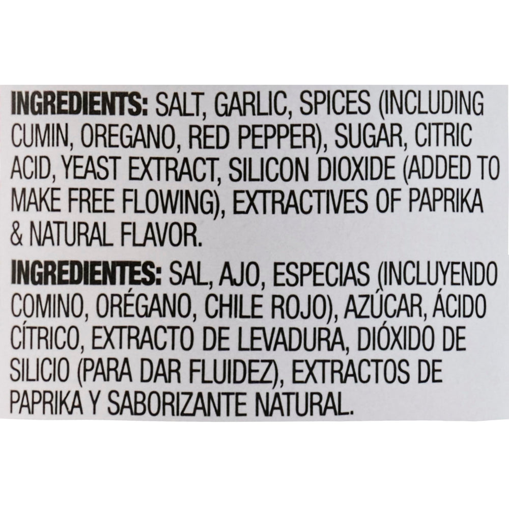Lawry’s Casero Carne Asada Seasoning shaker demonstrates easy, even coverage on meats.