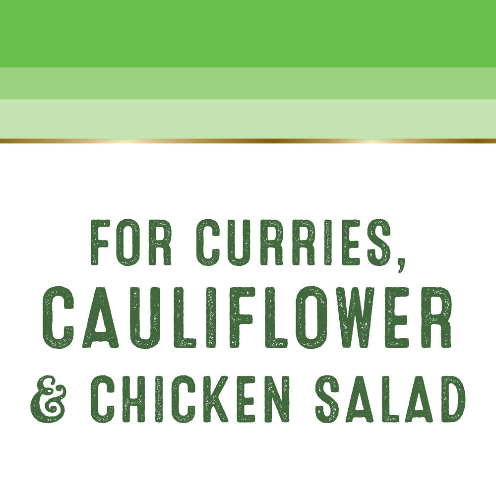 Lawry's Casero Curry Powder sprinkled on roasted vegetables for aroma and color.