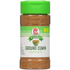 Lawry's Casero Ground Cumin tin close-up highlighting warm aroma for Latin dishes