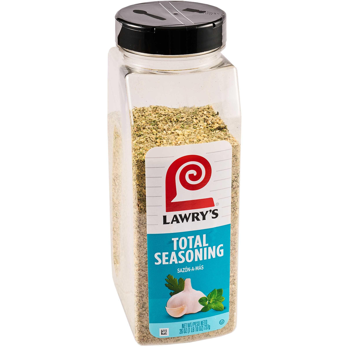 Lawry's Casero Total Seasoning bottle front—adds Latin flavor to everyday meals