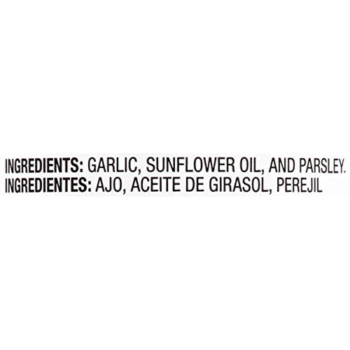 Closeup of Lawry's coarse garlic powder showing texture and aroma