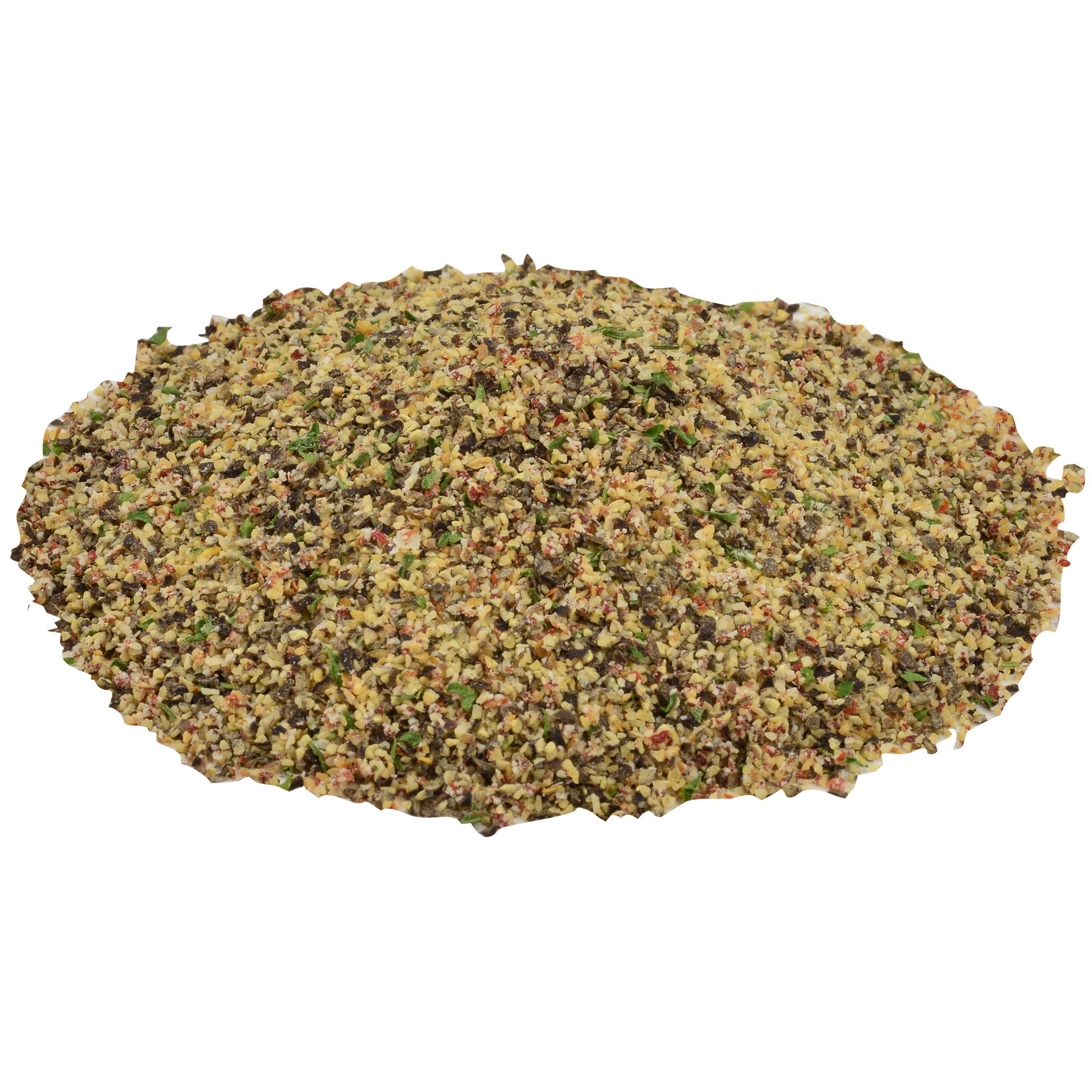 Lawry's garlic pepper on roasted vegetables delivering garden-fresh aroma and depth.