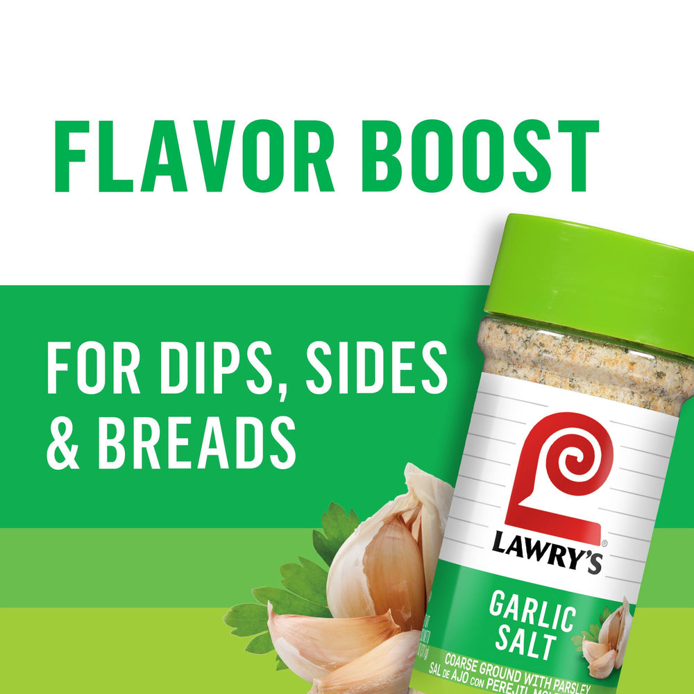 Lawry's Garlic Salt on potatoes as a tasty side dish