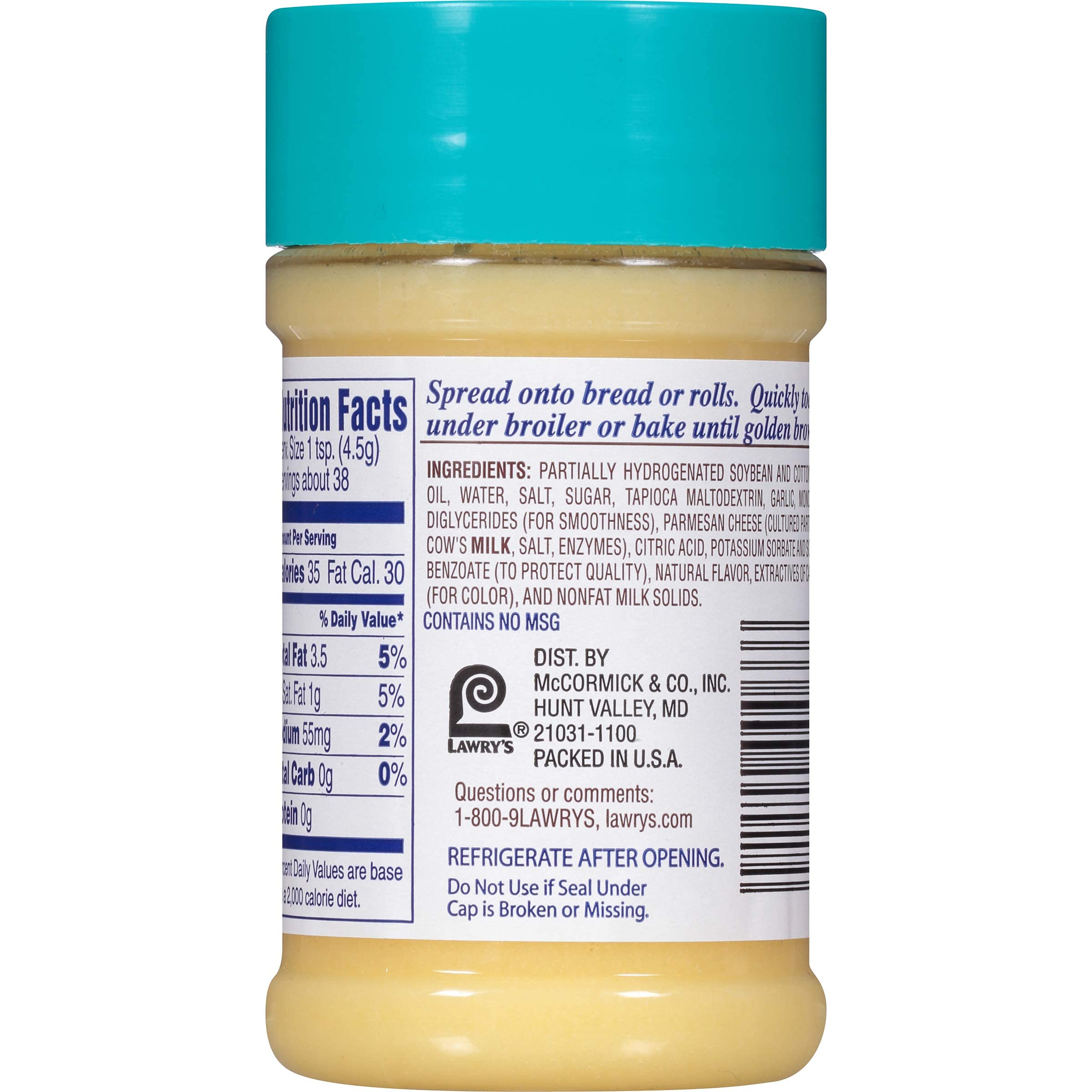 Lawry's Garlic Spread crostini idea shows quick appetizer potential.