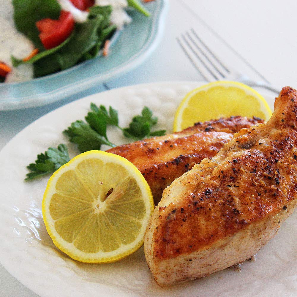 Lawry's Lemon Pepper on Caesar salad with shrimp