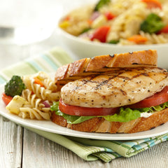 Grilled chicken enhanced by Lawry's Lemon Pepper Marinade