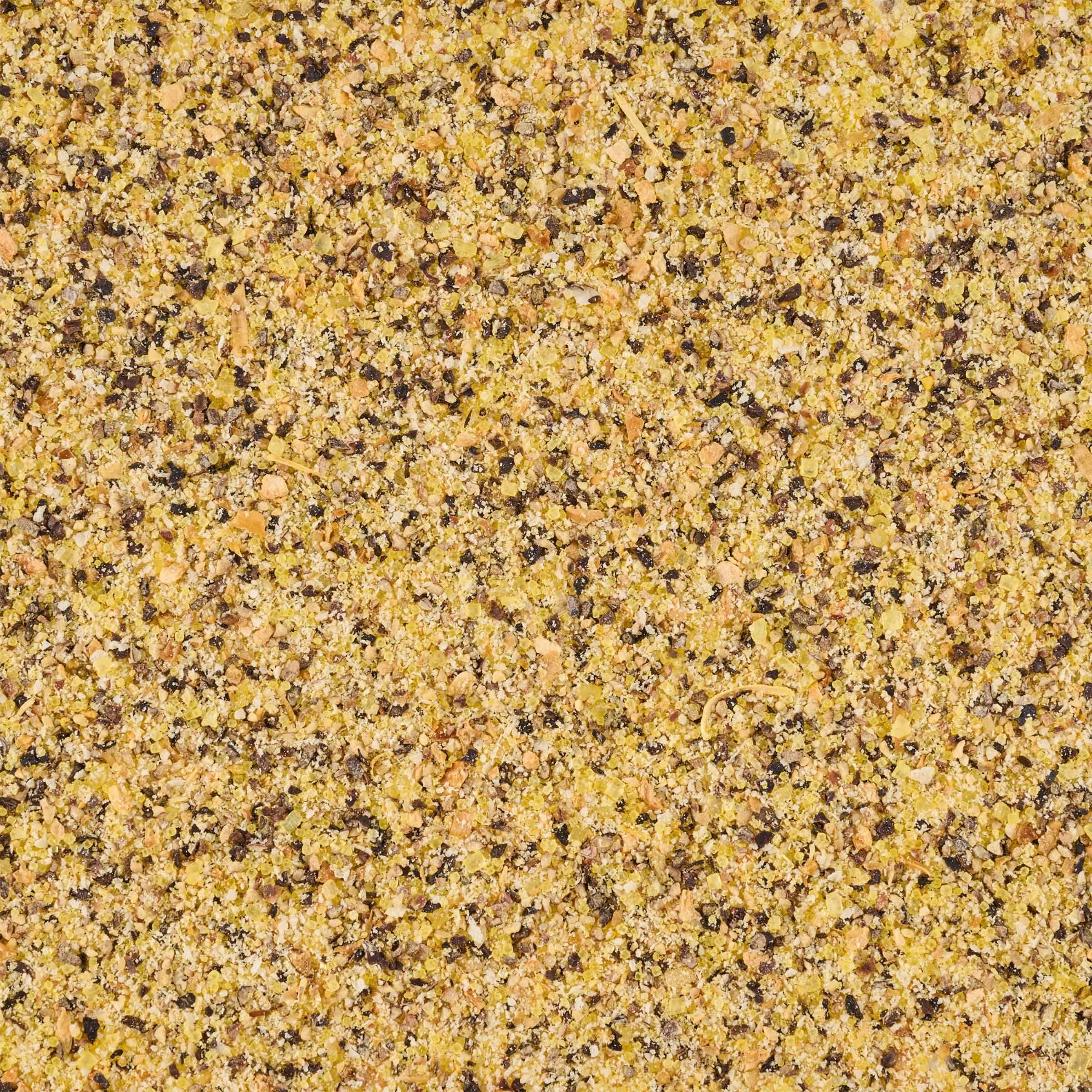 Countertop display of Lawry's lemon pepper