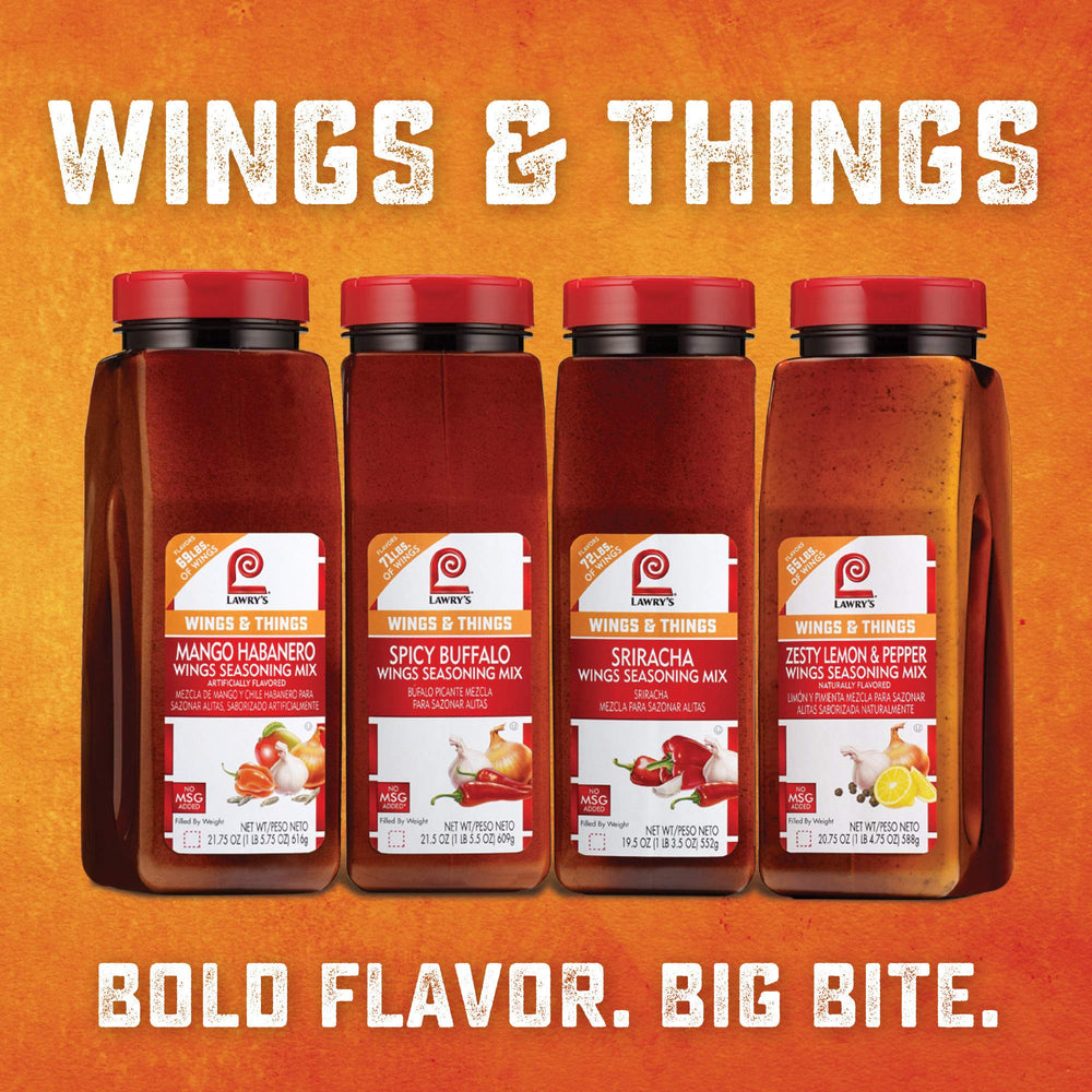 Lawry's Mango Habanero Wings Seasoning complements halibut with mango heat.