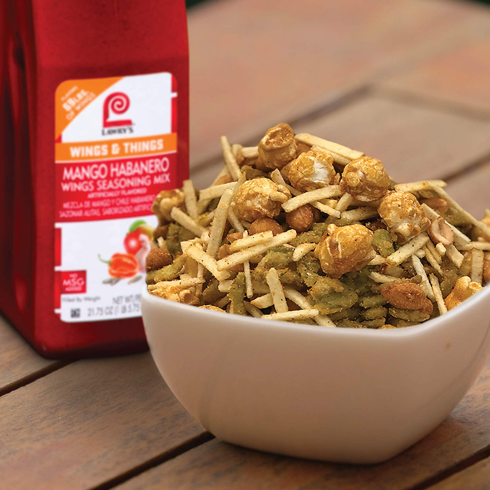 Lawry's Mango Habanero Wings Seasoning adds mango heat to tacos.