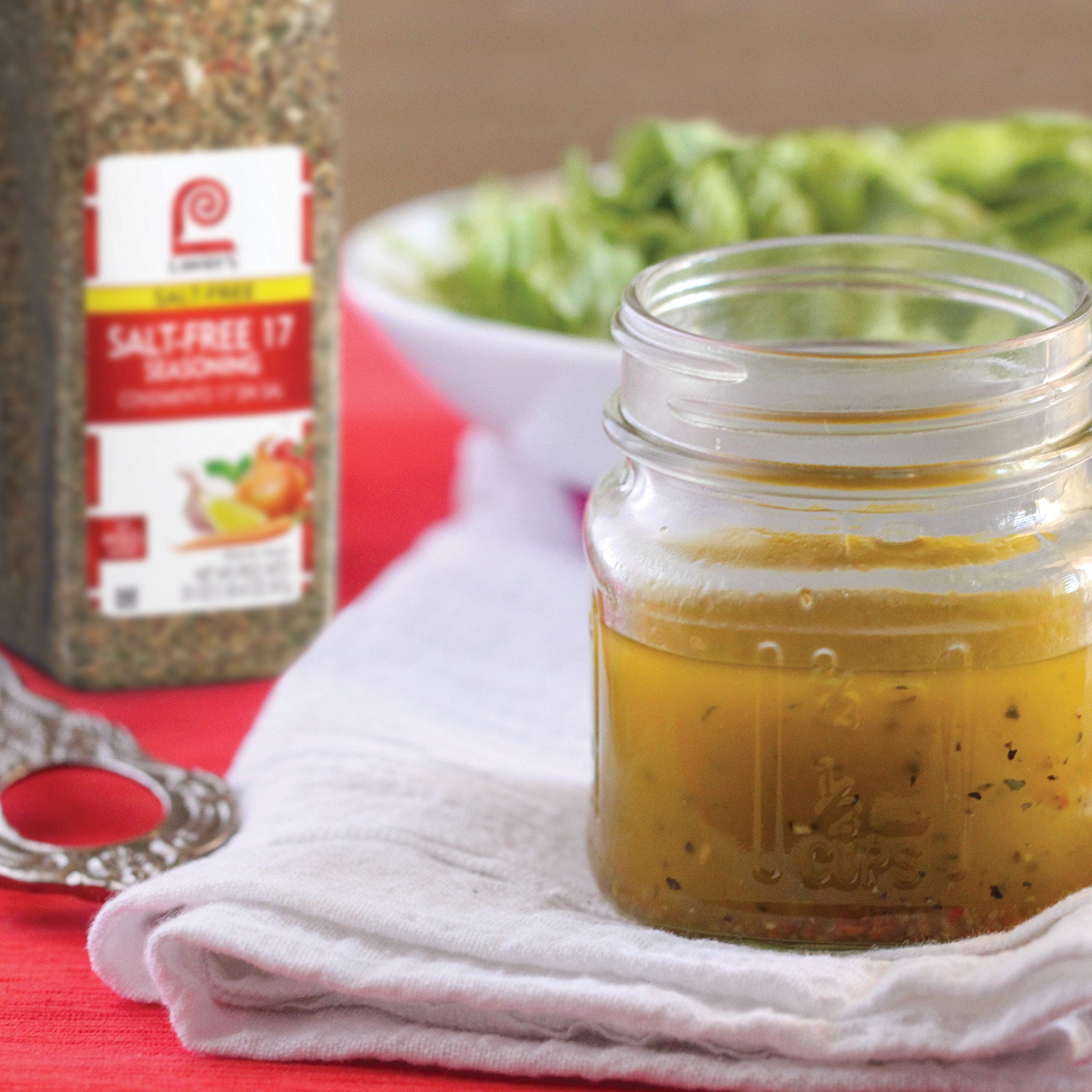 Lawry's Salt-Free 17 Seasoning shaker-top for precise seasoning