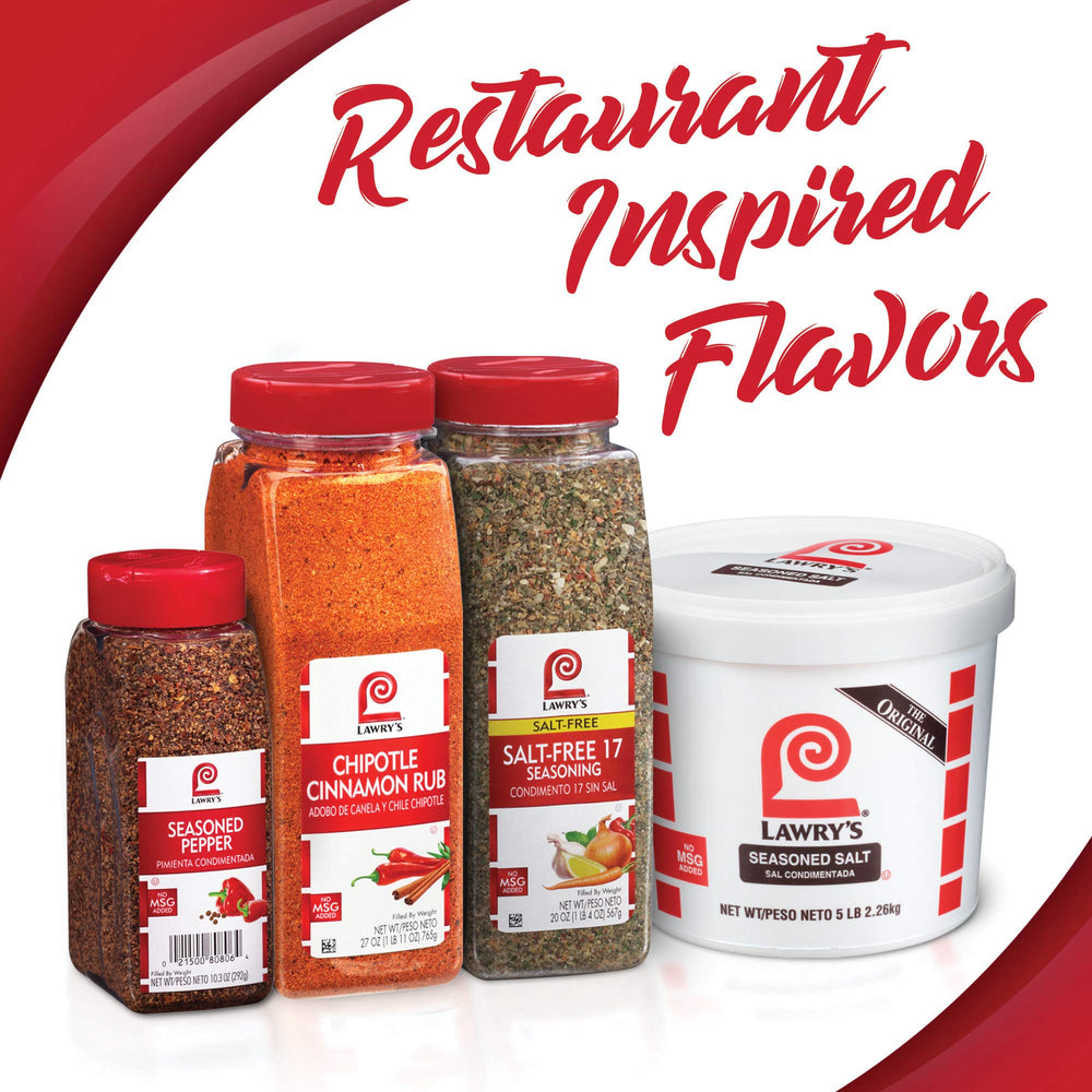 Lawry's Salt Free All Purpose Blend in sauce or dressing adds depth.
