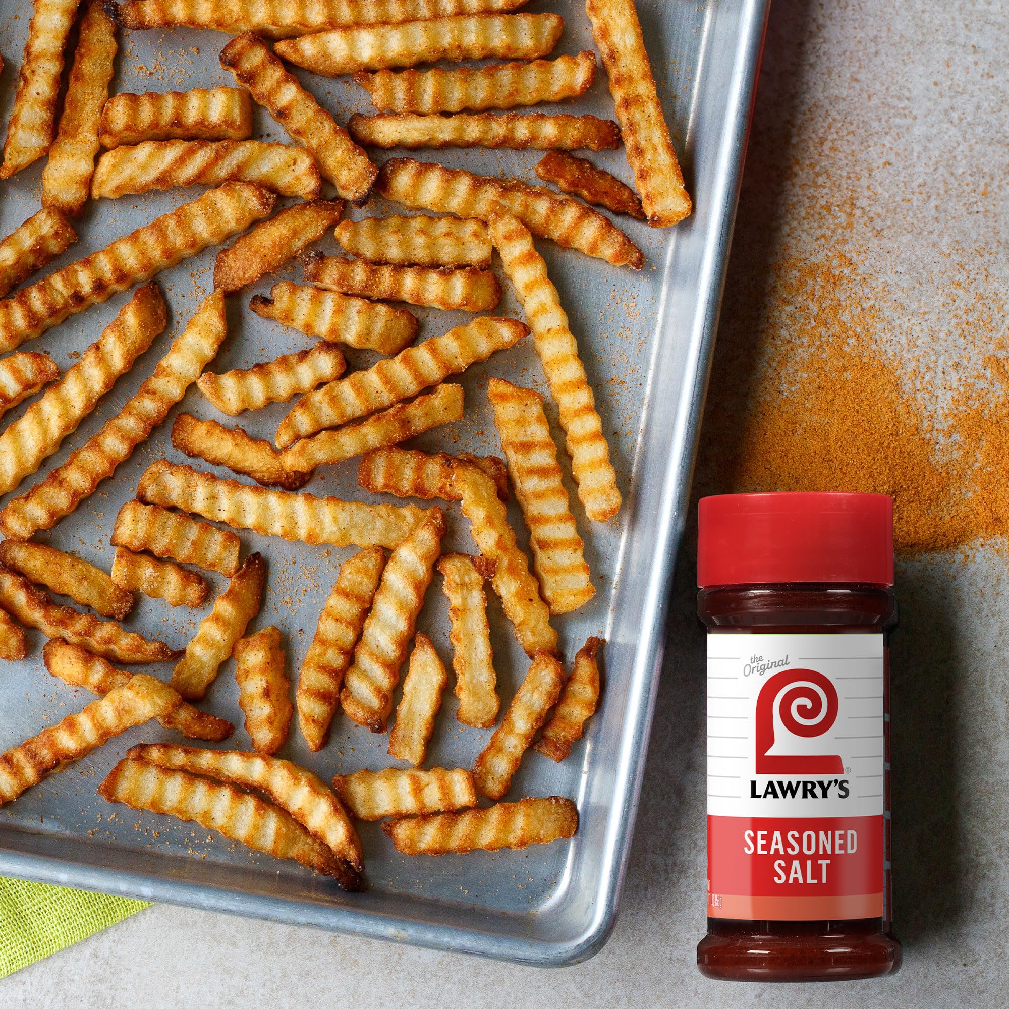 Lawry's Seasoned Salt in Chex mix elevates snack variety with balance.
