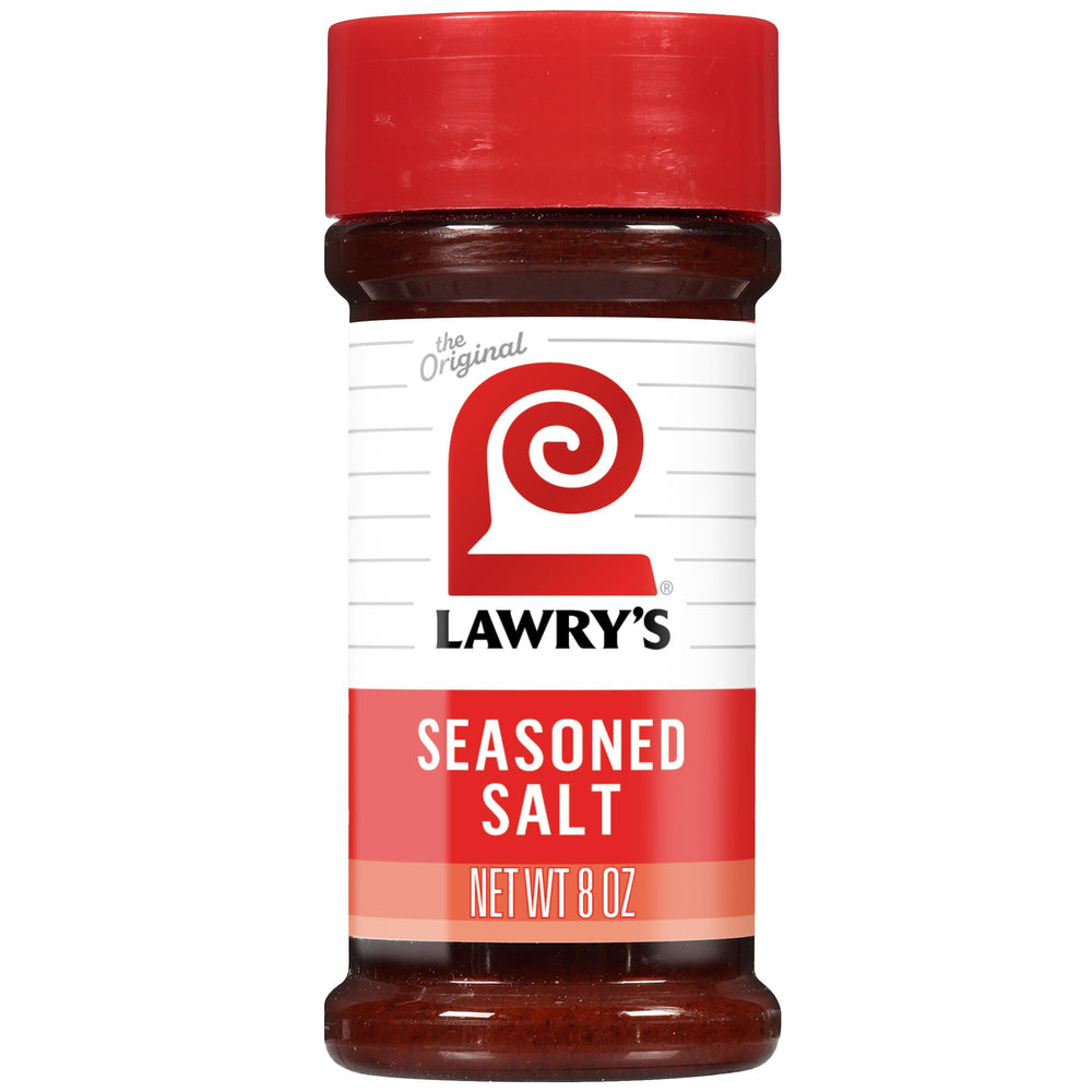 Lawry's Seasoned Salt original bottle front for easy meal seasoning