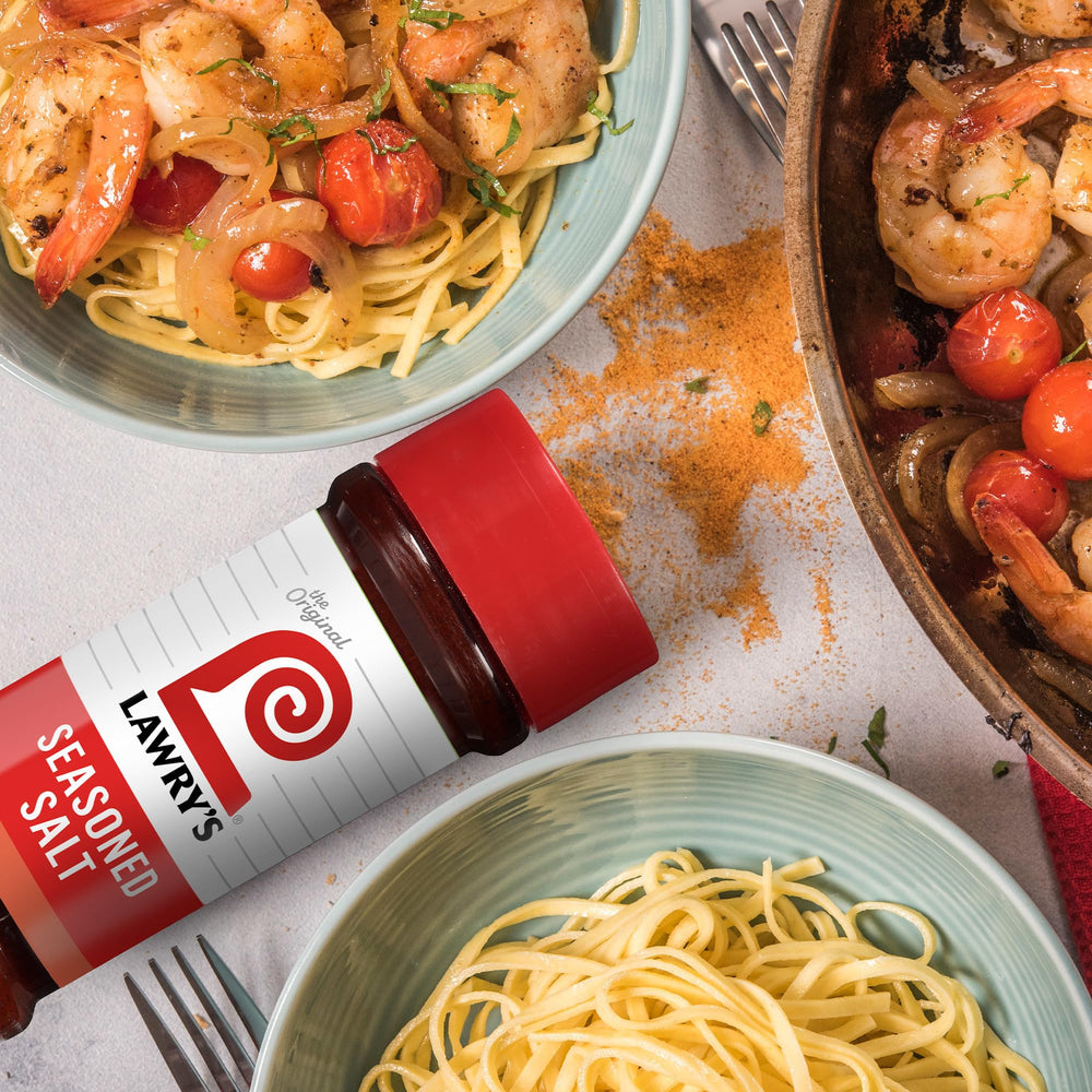 Lawry's Seasoned Salt in pasta dishes adds savory aroma