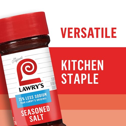 Lawry's Seasoned Salt store display highlighting popular flavor option.