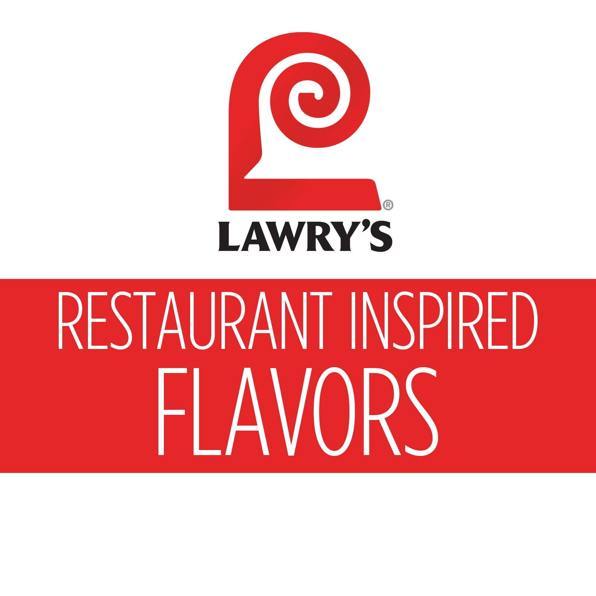 Lawry's Spatini measuring spoon portion for a 6 g serving
