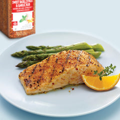 Lawry's Rub applied to a roast for even coverage.