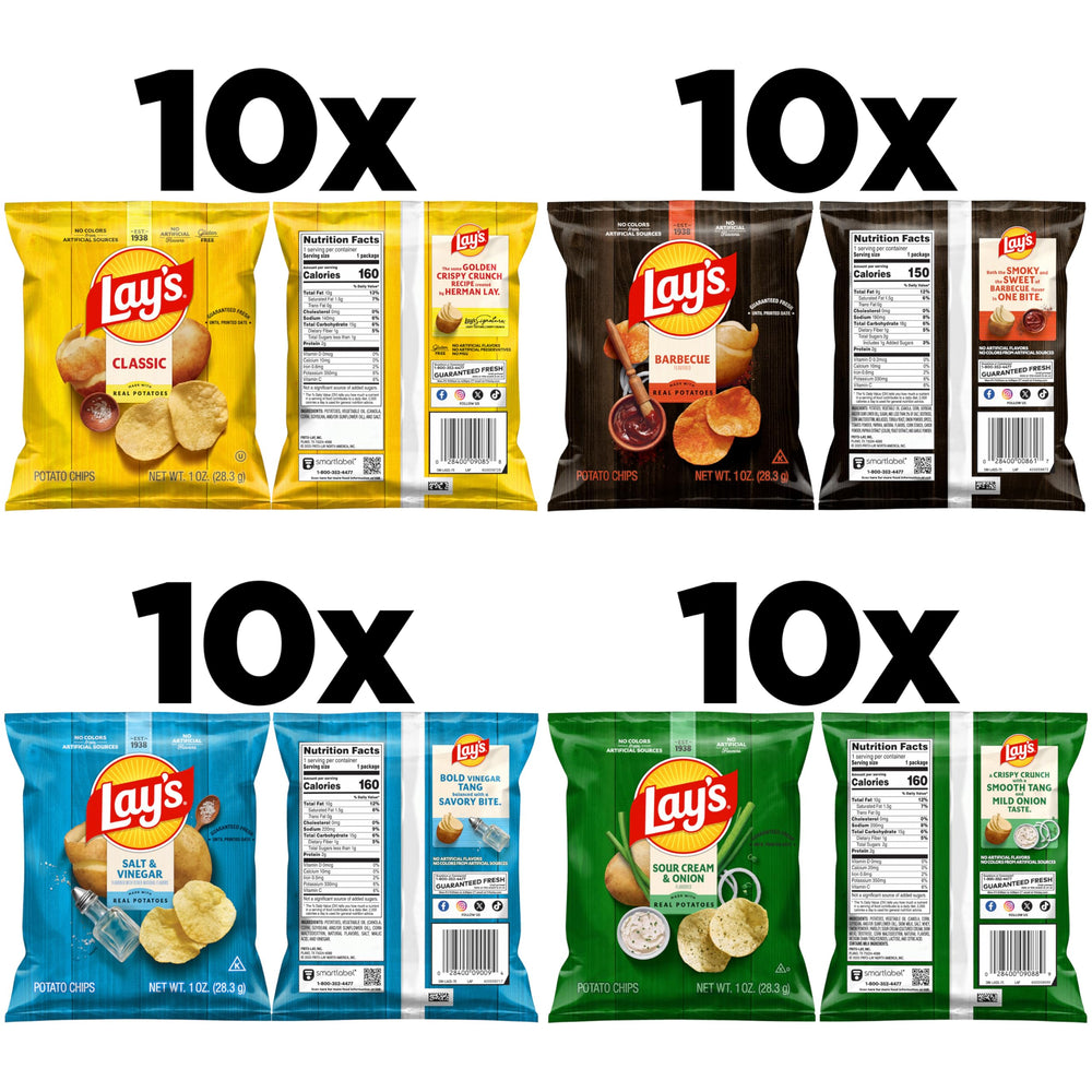 Lay's Sour Cream and Onion chips close-up showing crisp texture