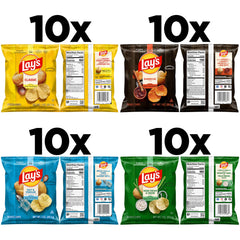 Lay's Sour Cream and Onion chips close-up showing crisp texture
