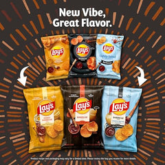 Lay's BBQ bag, smoky flavor for backyard gatherings.
