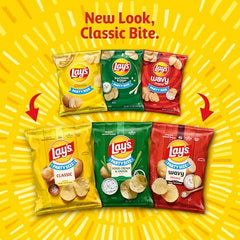 Lay's Classic bag, timeless crunch for sharing.