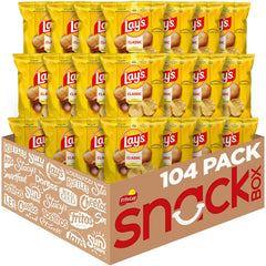 Lay's Classic potato chips pack front for family snacking