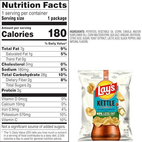 Lay's 64-pack bag in hand, easy snacking on the go.