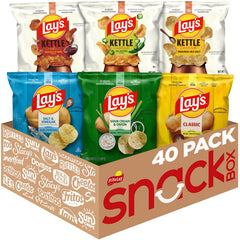 Lay's regular classic chips in a family bag for casual snacking and sharing.