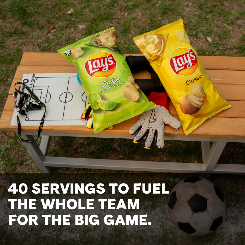 Lay's chips served with dips for entertaining