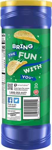 Lay's Stax canister ready for snacking on the go.