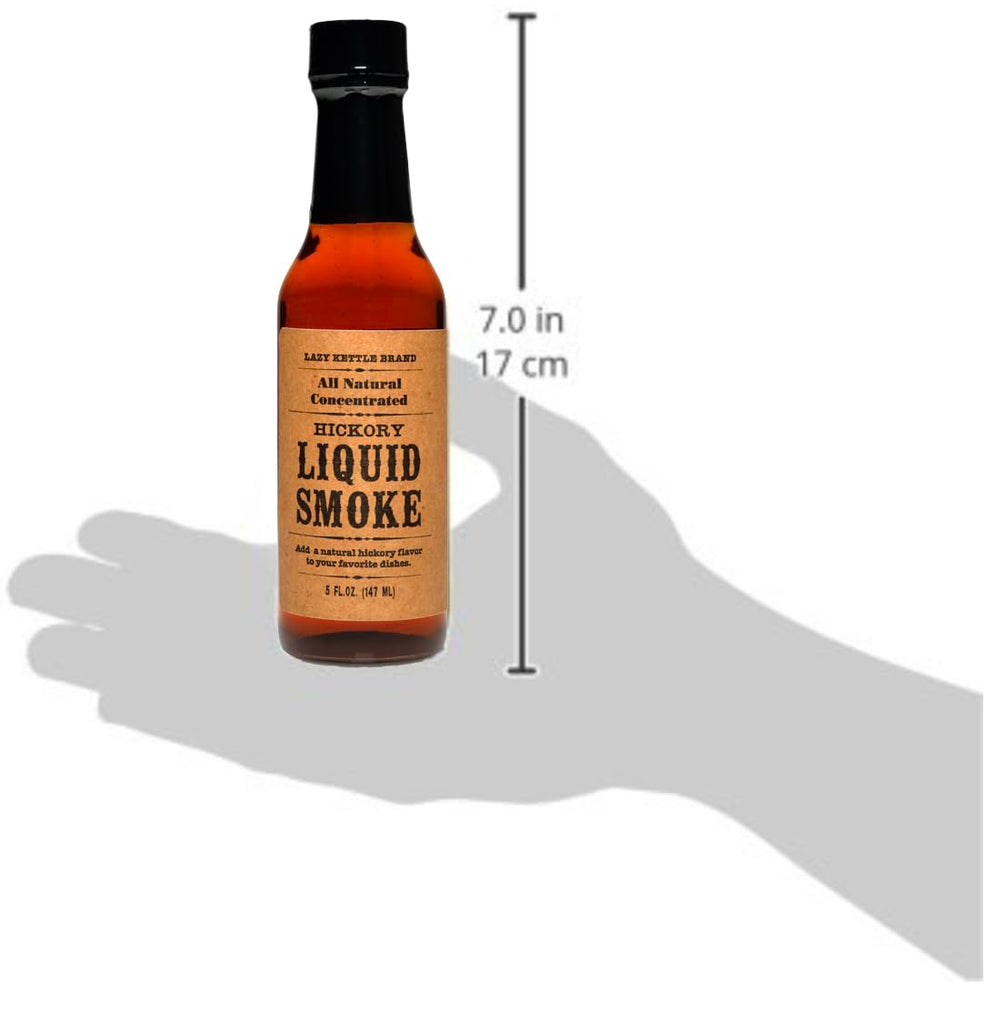 Lazy Kettle Liquid Smoke sauce marinade application enables quick, flavorful sauces.