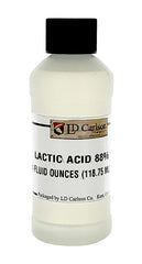 LD Carlson Lactic Acid 88% solution bottle aids mash pH adjustment.