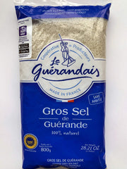 Le Guerandais Coarse Sea Salt crystals for seasoning and finishing dishes