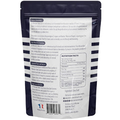 Le Marinier grey coarse salt crystals for crunchy texture on roasted vegetables.